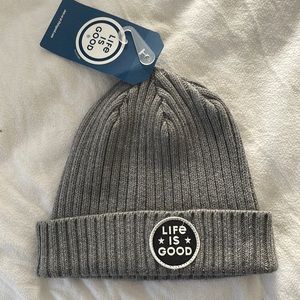 Life is Good winter beanie hat